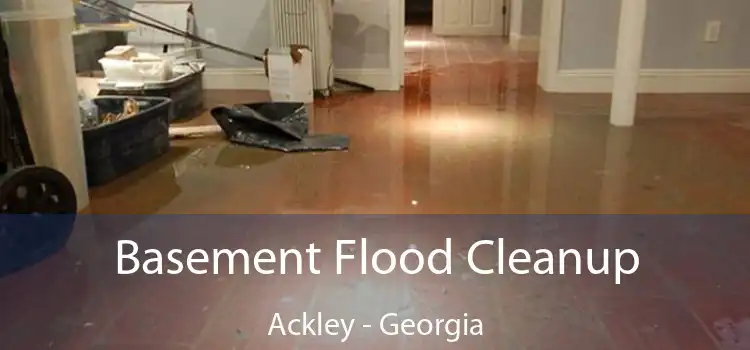 Basement Flood Cleanup Ackley - Georgia