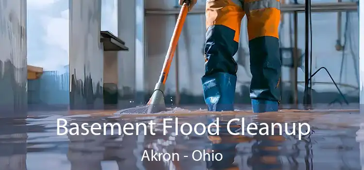 Basement Flood Cleanup Akron - Ohio