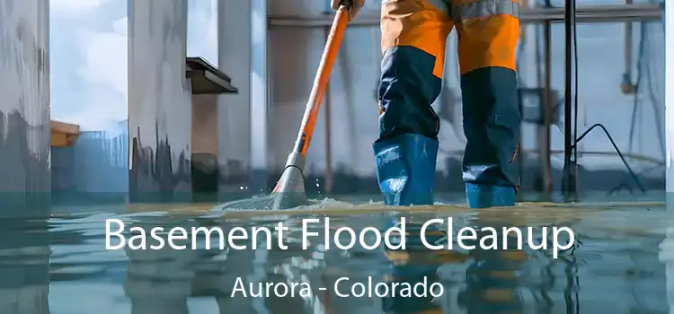 Basement Flood Cleanup Aurora - Colorado