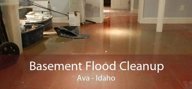 Basement Flood Cleanup Ava - Idaho
