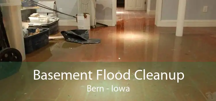 Basement Flood Cleanup Bern - Iowa