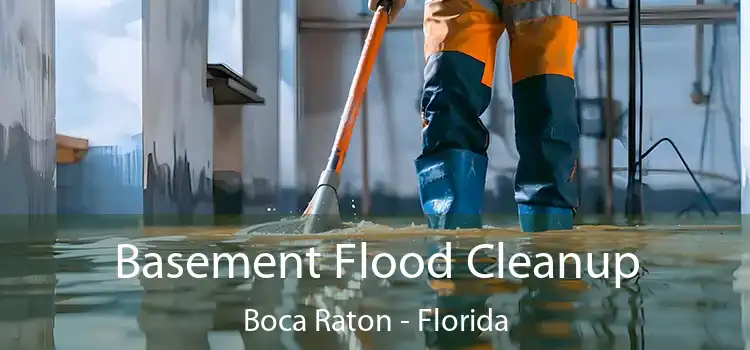 Basement Flood Cleanup Boca Raton - Florida