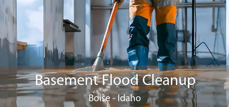 Basement Flood Cleanup Boise - Idaho