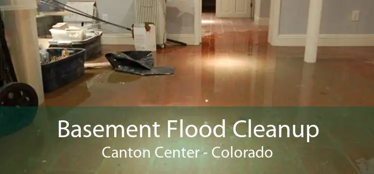 Basement Flood Cleanup Canton Center - Colorado