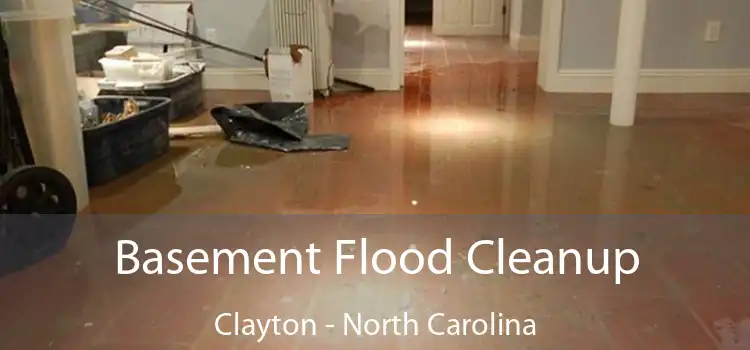 Basement Flood Cleanup Clayton - North Carolina