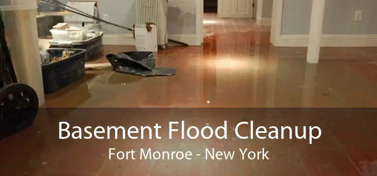 Basement Flood Cleanup Fort Monroe - New York
