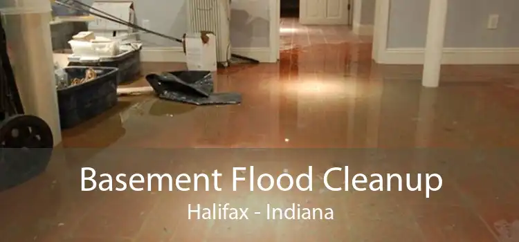 Basement Flood Cleanup Halifax - Indiana