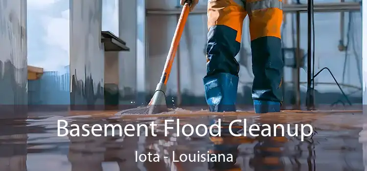 Basement Flood Cleanup Iota - Louisiana