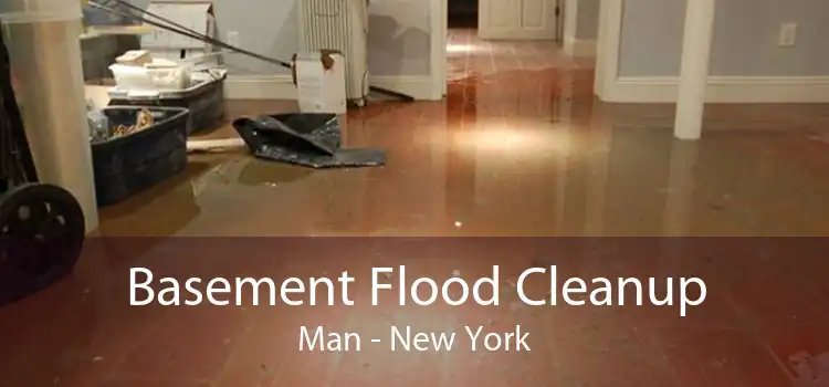 Basement Flood Cleanup Man - New York