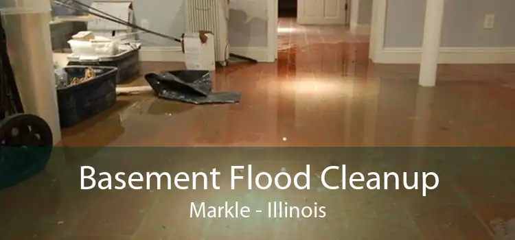 Basement Flood Cleanup Markle - Illinois