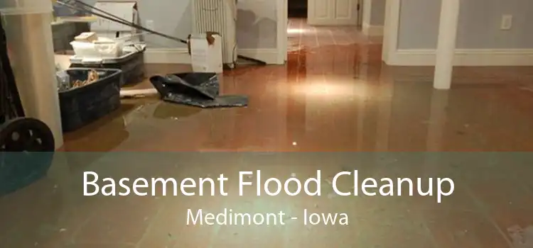 Basement Flood Cleanup Medimont - Iowa