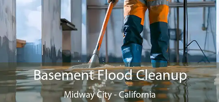 Basement Flood Cleanup Midway City - California