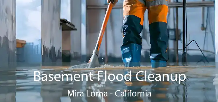 Basement Flood Cleanup Mira Loma - California