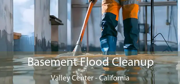 Basement Flood Cleanup Valley Center - California