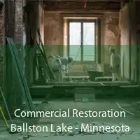 Commercial Restoration Ballston Lake - Minnesota