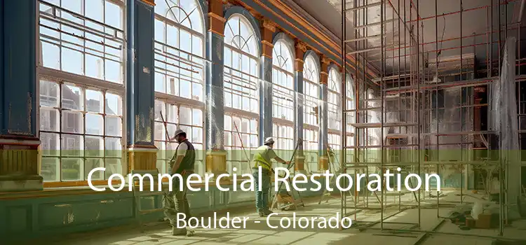 Commercial Restoration Boulder - Colorado