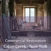 Commercial Restoration Cabin Creek - New York