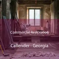 Commercial Restoration Callender - Georgia