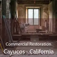 Commercial Restoration Cayucos - California