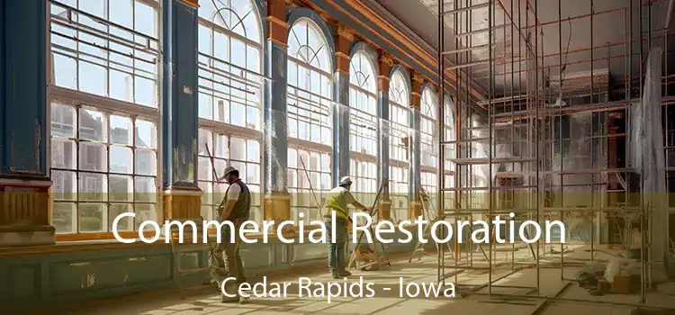 Commercial Restoration Cedar Rapids - Iowa