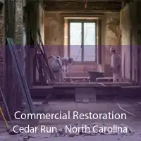 Commercial Restoration Cedar Run - North Carolina