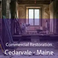 Commercial Restoration Cedarvale - Maine
