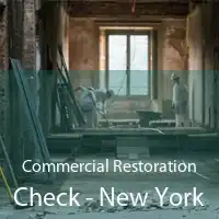 Commercial Restoration Check - New York
