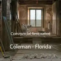 Commercial Restoration Coleman - Florida