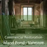 Commercial Restoration Island Pond - Vermont