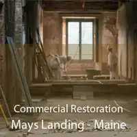 Commercial Restoration Mays Landing - Maine