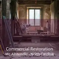 Commercial Restoration Mc Alisterville - North Carolina