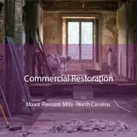 Commercial Restoration Mount Pleasant Mills - North Carolina