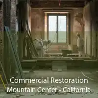 Commercial Restoration Mountain Center - California