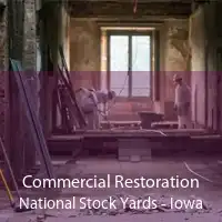 Commercial Restoration National Stock Yards - Iowa