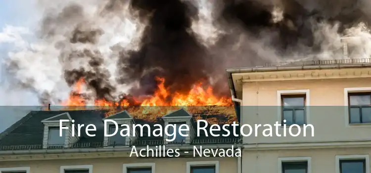 Fire Damage Restoration Achilles - Nevada