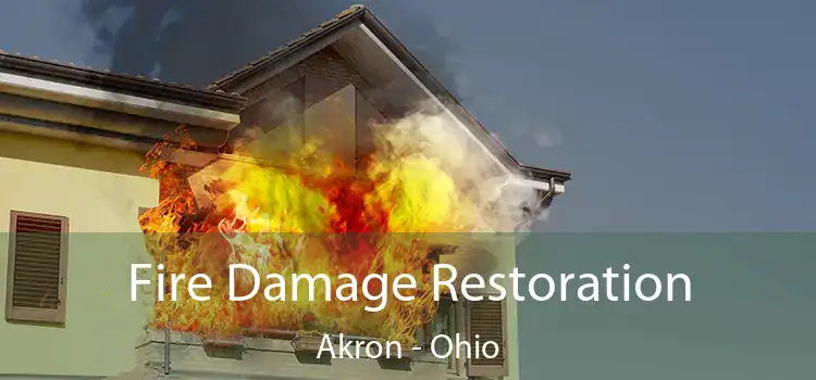 Fire Damage Restoration Akron - Ohio