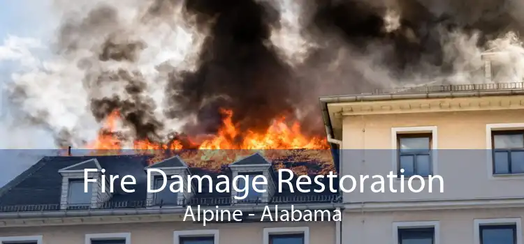 Fire Damage Restoration Alpine - Alabama