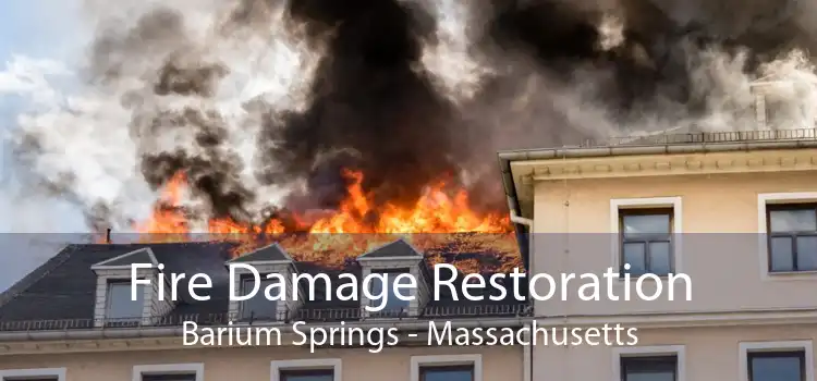 Fire Damage Restoration Barium Springs - Massachusetts