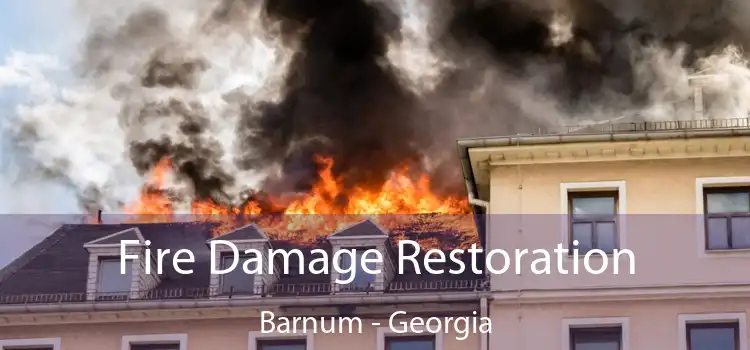 Fire Damage Restoration Barnum - Georgia