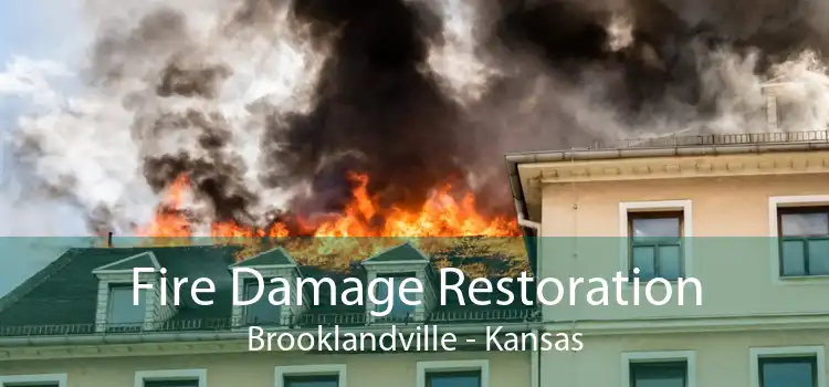 Fire Damage Restoration Brooklandville - Kansas