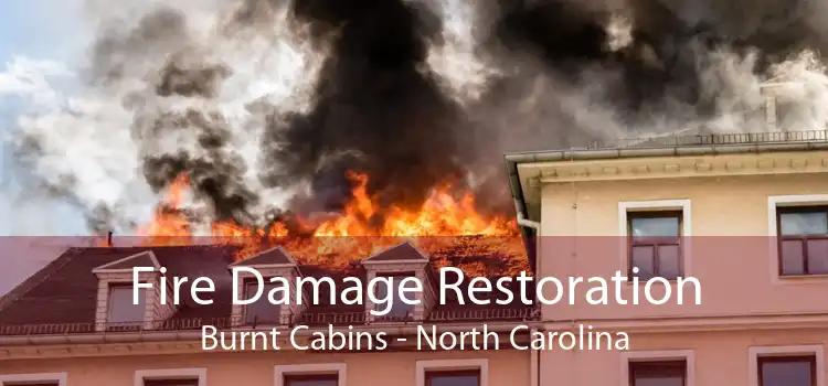Fire Damage Restoration Burnt Cabins - North Carolina