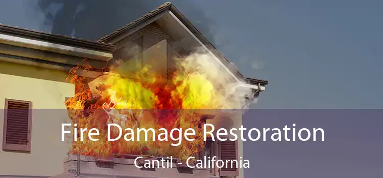 Fire Damage Restoration Cantil - California