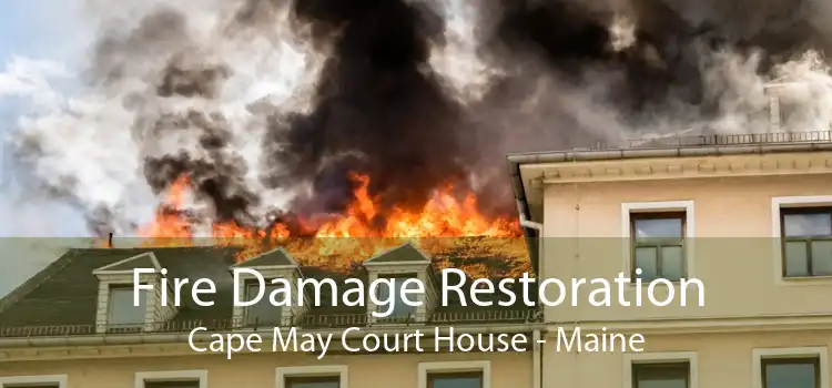 Fire Damage Restoration Cape May Court House - Maine
