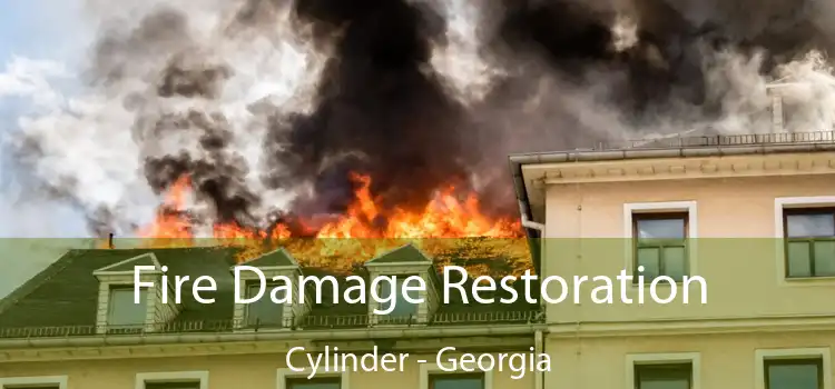 Fire Damage Restoration Cylinder - Georgia