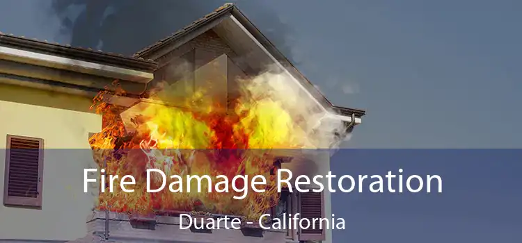 Fire Damage Restoration Duarte - California