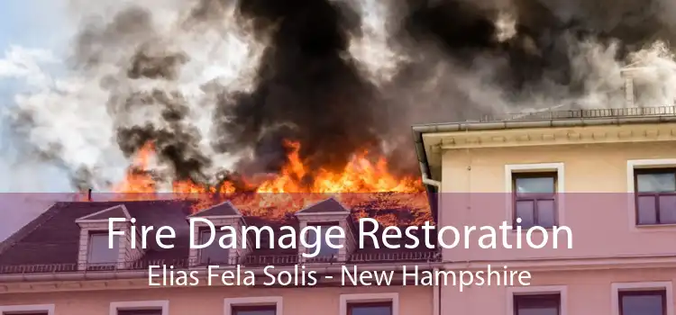 Fire Damage Restoration Elias Fela Solis - New Hampshire