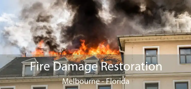 Fire Damage Restoration Melbourne - Florida