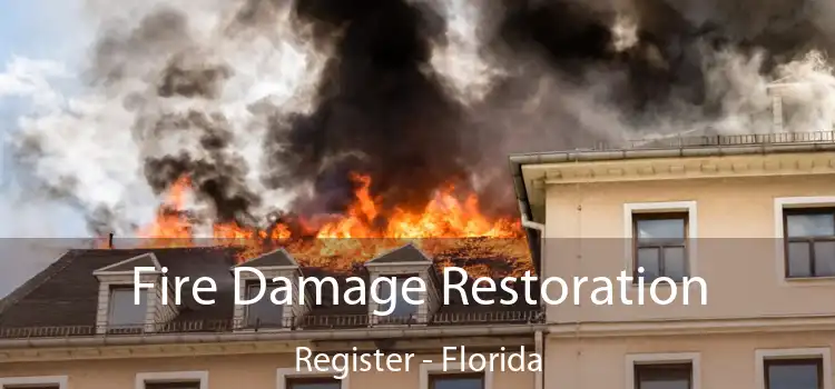 Fire Damage Restoration Register - Florida