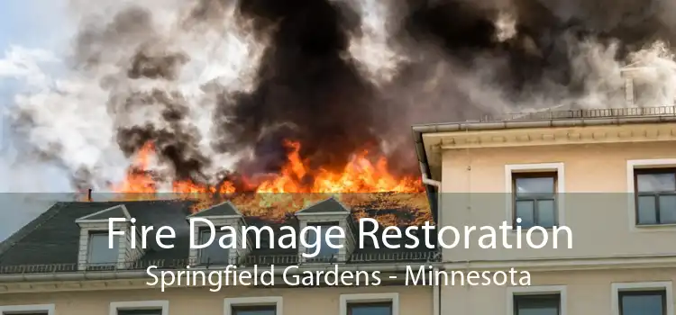 Fire Damage Restoration Springfield Gardens - Minnesota