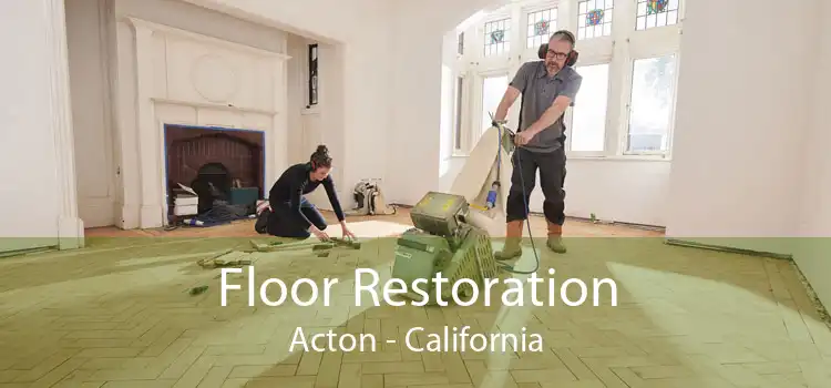 Floor Restoration Acton - California